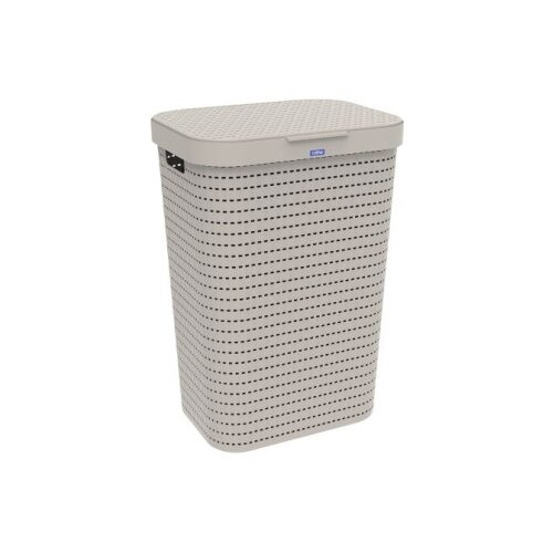 Rotho Koš za perilo COUNTRY 55 L – cappuccino Cene