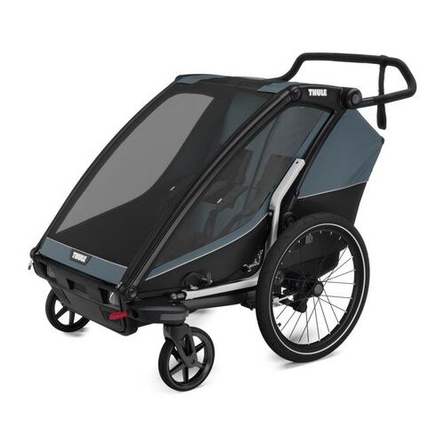 Thule Chariot Cab prikolica za bicikl s dva sjedala multisport tamno sive boje Cijene