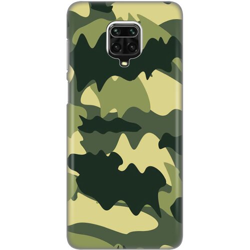  Silikonska maska za Xiaomi Redmi Note 9 Pro/Note 9 Pro Max/Note 9S Army Print Skin maslina Cene