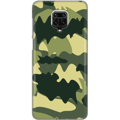 silikonska maska za Xiaomi Redmi Note 9 Pro/Note 9 Pro Max/Note 9S Army Print Skin maslina Slike