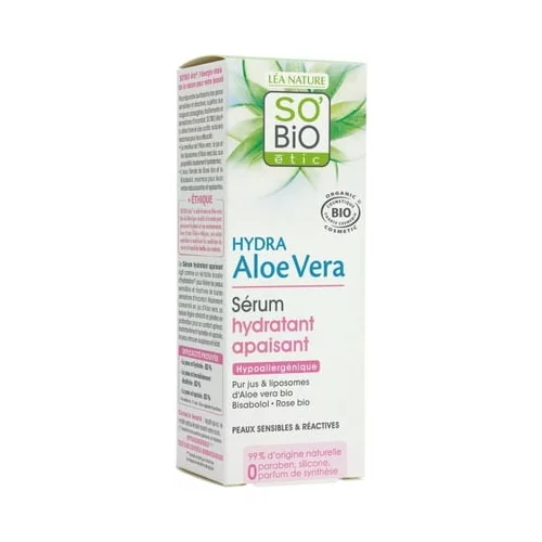 SO’BiO étic Aloe Vera Hypoallergenic vlažilni serum +