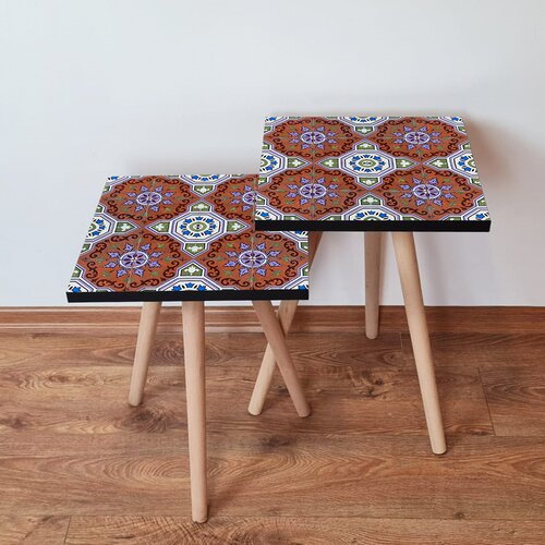 Hanah home Set 2 stočića 2Shp51 Multicolor Cene