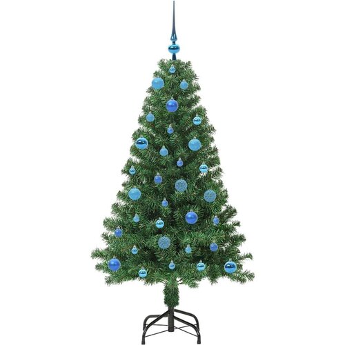 VidaXL Umjetno božićno drvce Zelena 150 cm PVC Slike