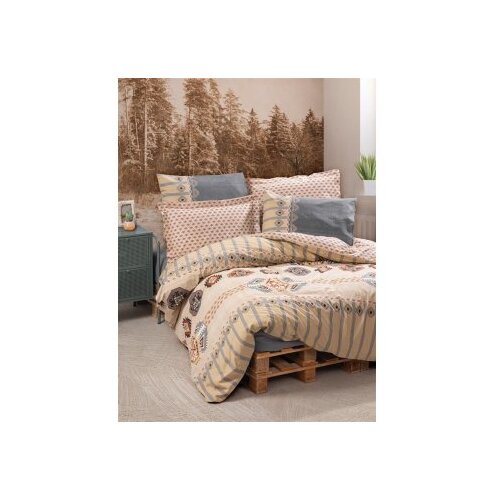 Lessentiel Maison Ranforce posteljina (160x220) Dakota Grey Cene