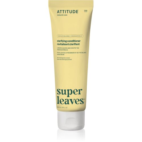 Attitude Super Leaves Brightening Conditioner prirodni regenerator s hranjivim učinkom Citrus Leaves and White Tea 240 ml Slike