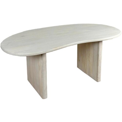 MID.YOU Jedilna Miza Mango, Bela, 180x90cm Slike