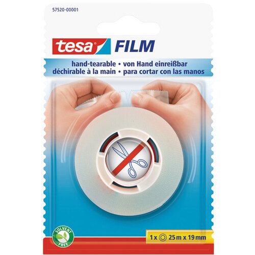 Traka ljepljiva 19mm/25m tesafilm tesa 57520 prozirna blister Cene