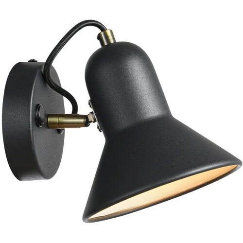  Zidno usmereno svetlo ASTAMA 1xE27/40W/230V crna/mesing Cene