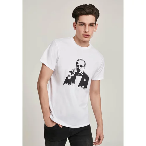 Merchcode Men's T-shirt Godfather - white