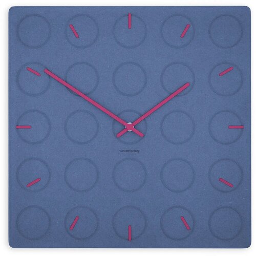 Von Der Factory Zidni sat Luxhora Circula Dark Blue 10 boja kazaljki Slike