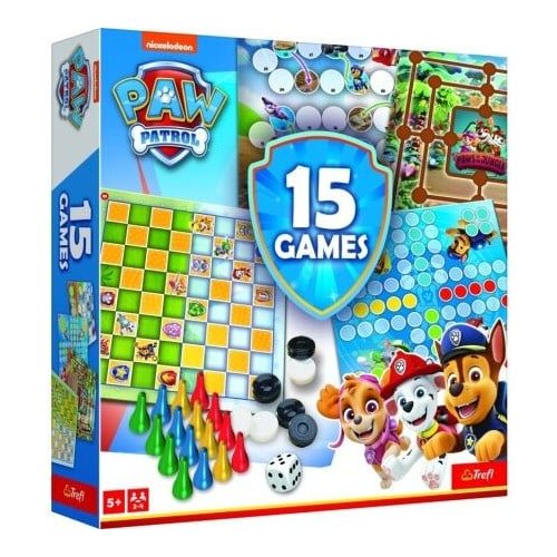 Tref Paw Patrol 15 u 1 kolekcija dru&scaron;tvenih igara - Cijene