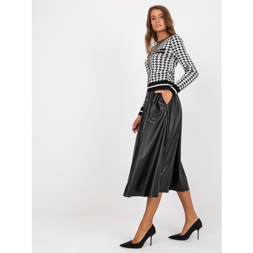 RUE PARIS Skirt-263-SD-80382-1.63P-black Slike