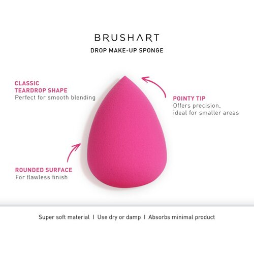BrushArt Make-up Sponge Drop spužvica za &amp;scaron;minkanje u obliku suze Slike