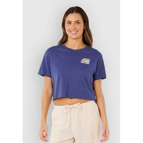 Rip Curl Surf Side Cropped T-shirt navy Cene