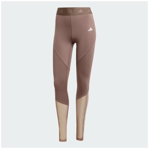 Adidas Pajkice HYPERGLAM FULL-LENGTH LEGGINGS Kostanjeva Slike