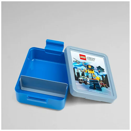 Lego CITY Kutija za užinu, plava, veličina