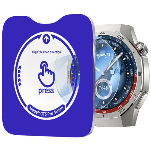INF za&scaron;čita zaslona iz safirja, združljiva s huawei watch GT5/GT6 46 mm - prozorna, (5000114101) Cene