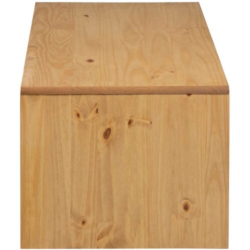  Stolić za kavu SAUDA boja hrasta 99x55x45 cm masivna borovina Slike