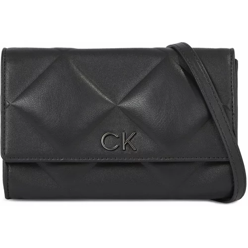 Calvin Klein Ročna torba Re-Lock Quilt Mini Bag K60K611086 Ck Black BAX