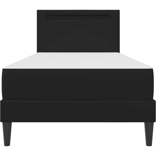  Krevetna konstrukcija Crna 80 x 200 cm Umjetna koža Slike