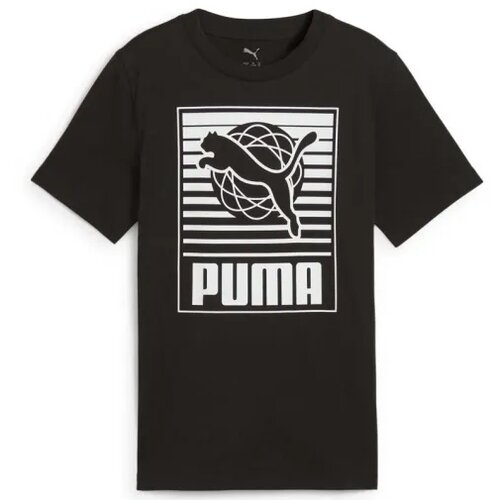 Puma Majica za dečake Graphics Tee I B, Crna Cene