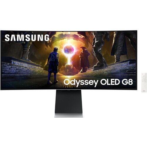 Samsung Odyssey OLED G8 G85SD (2024) 34" LS34DG850SUXEN UWQHD igralni monitor ms 21:9 ukrivljen, 0,03 GtG, 175Hz, OLED z Cene