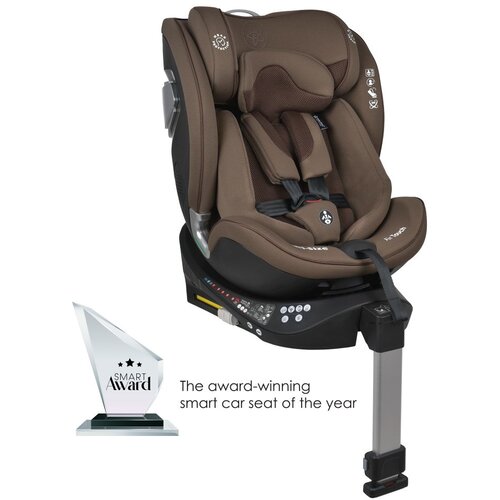 Bebe Stars autosjedalica Air Touch i-Size 360&amp;deg;, 40-150 cm, s grijanjem i ventilacijom Slike
