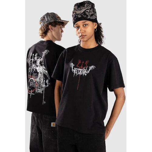 Vitriol Goth Hands Cropped T-shirt limo black Cene