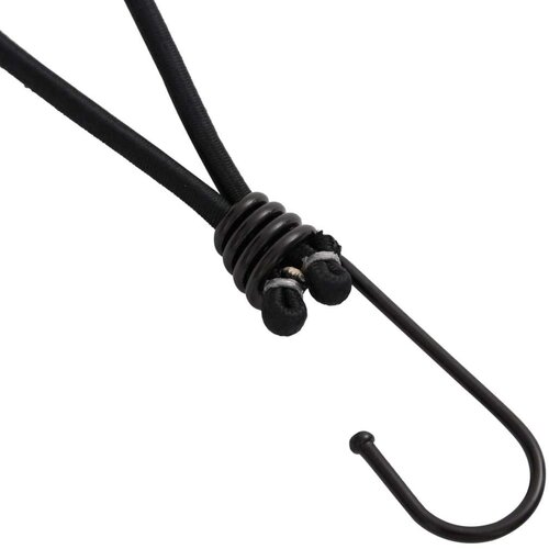 VidaXL Uže za bungee s kukama 50 kom 17 cm Slike