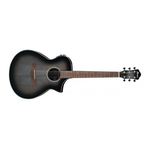 Ibanez Akustična ozvučena gitara AEWC11-TCB, Transparent Charcoal Burst Cene