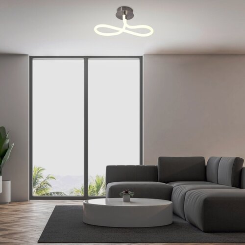 Rabalux plafonjera irelia led 23W bru&amp;scaron;eni hrom (71008) Slike
