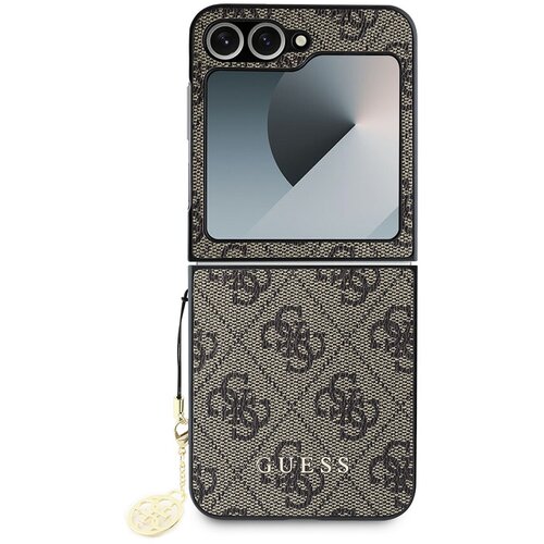 Guess Ohi&amp;scaron;je za Samsung Galaxy Z Flip 6 Edition 4G z obeskom, Siva, (21749268) Slike
