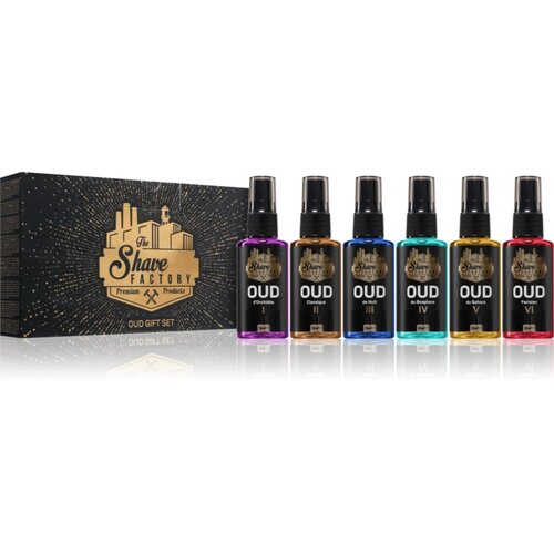 The Shave Factory OUD GIFT SET voda za po britju 6x50 ml Cene
