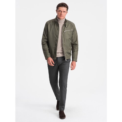 Ombre Men&amp;#039;s biker jacket Slike