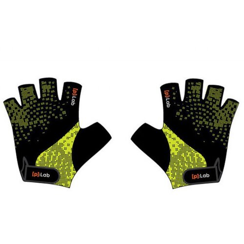 Rukavice P:LAB black-fluo green L M S XL XXL Cene