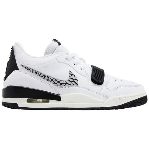 Nike Nizke superge Jordan Legacy 312 Low White Black Elephant Swoosh Bela Cene