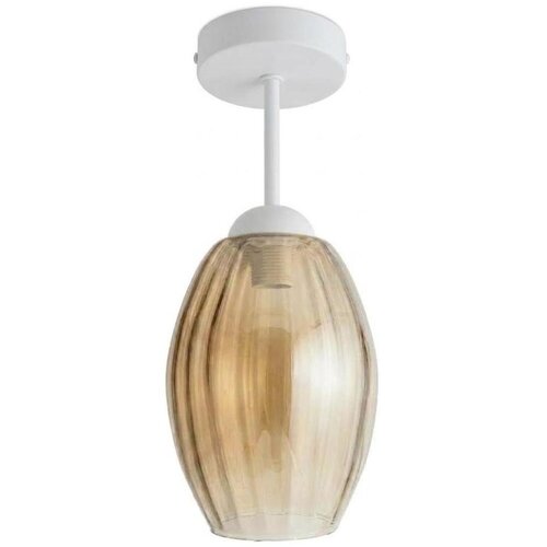 Brilagi LED plafonski luster R GLASS 1xE27/60W/230V prečnik 17cm bela/zadimljeno bež Cene