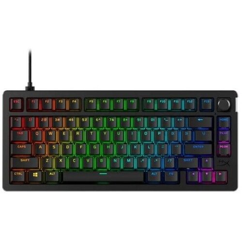 Hyperx Gejmerska tastatura Alloy Rise 75 Wireless/ crna Cene