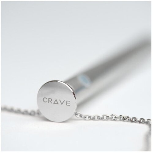 CRAVE Vesper Vibrator Necklace Silver Slike