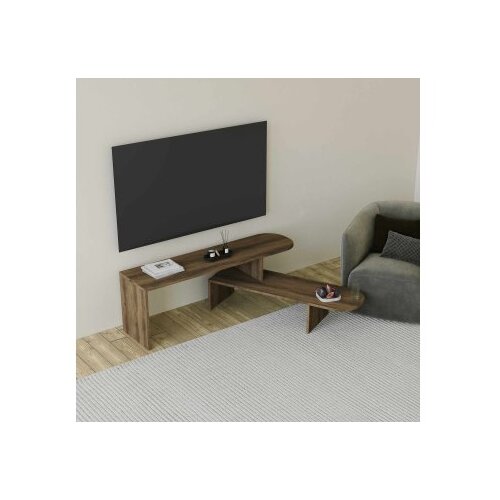 Hanah home tv polica puzzle walnut Cene