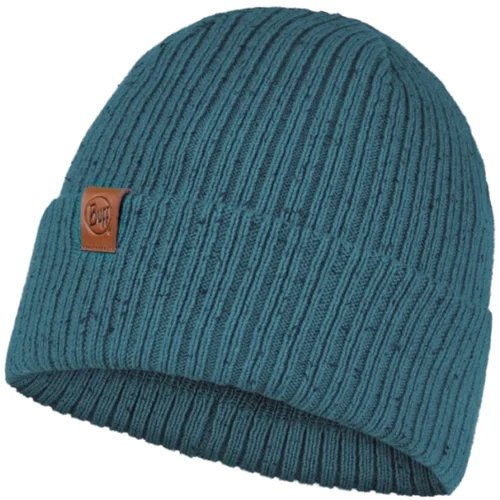 Buff Kape Kort Knitted Hat Beanie Modra