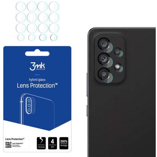 3mk ZA&amp;Scaron;ČITA ZA LEČE KALJENO STEKLO ZA SAMSUNG GALAXY A53 5G 9H, (21999535) Slike