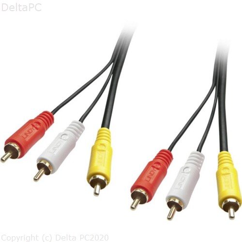 Valueline kabel 3xRCA m-3xRCA m 1.5m Slike