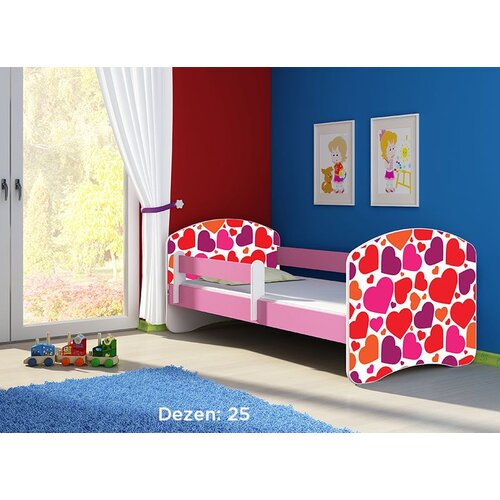 ACMA dečiji krevet II 140x70 + dušek 6 cm PINK25 Cene