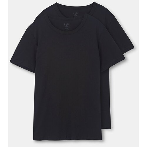Dagi T-Shirt - Black - Fitted Slike