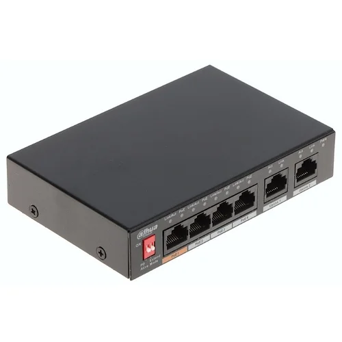 Dahua DOD Switch 6 port 4 PoE Unamanaged, PFS3006-4ET-60-V2