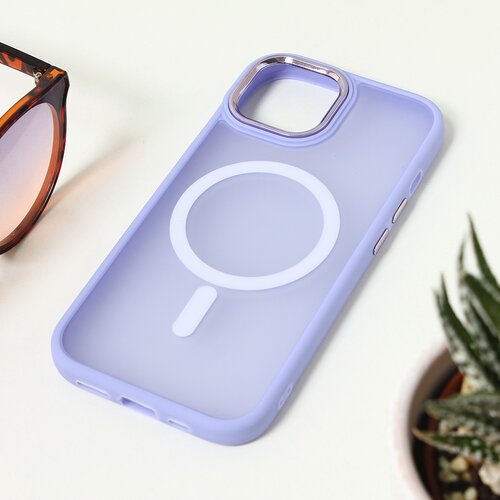  Torbica magsafe colorful za iphone 15 6.1 lila Cene