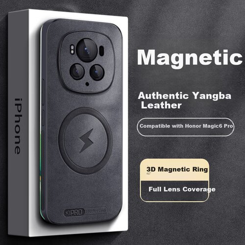  Shangsu Maska za mobilni telefonHonor Magic6 Pro, Crna Slike