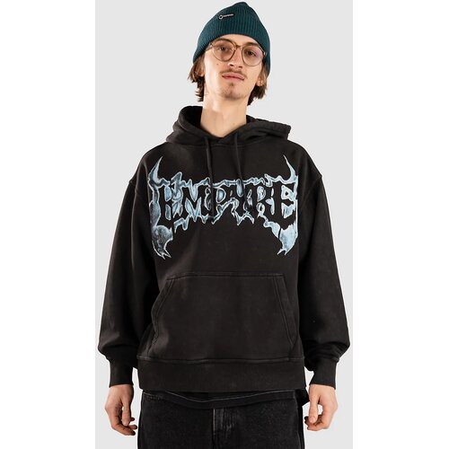 Empyre Ghosted Boxy Pulover s kapuco black Cene