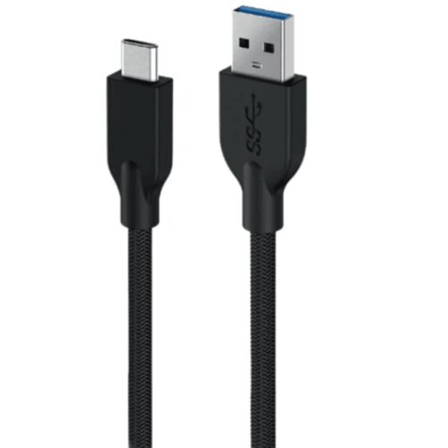 Genius ACC-A2CC-3A kabl,USB-A/USB-C, USB 3.0, pleteni, 1.5 m, crni Cijene